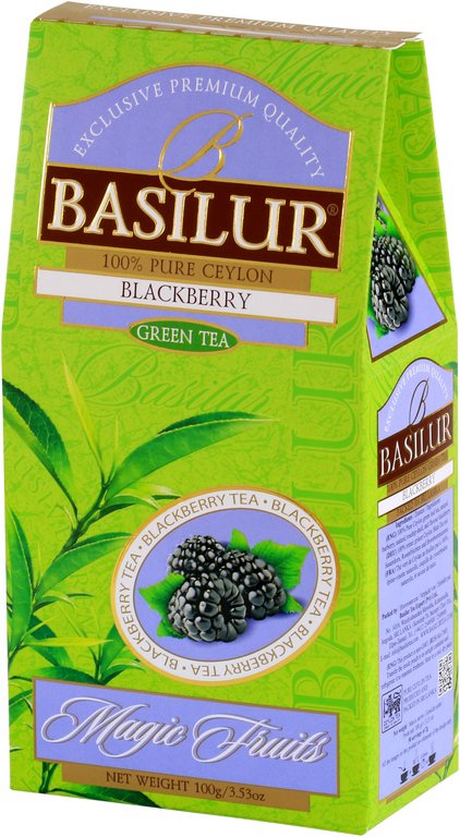 Basilur Magic Green Blackberry 100 g papier