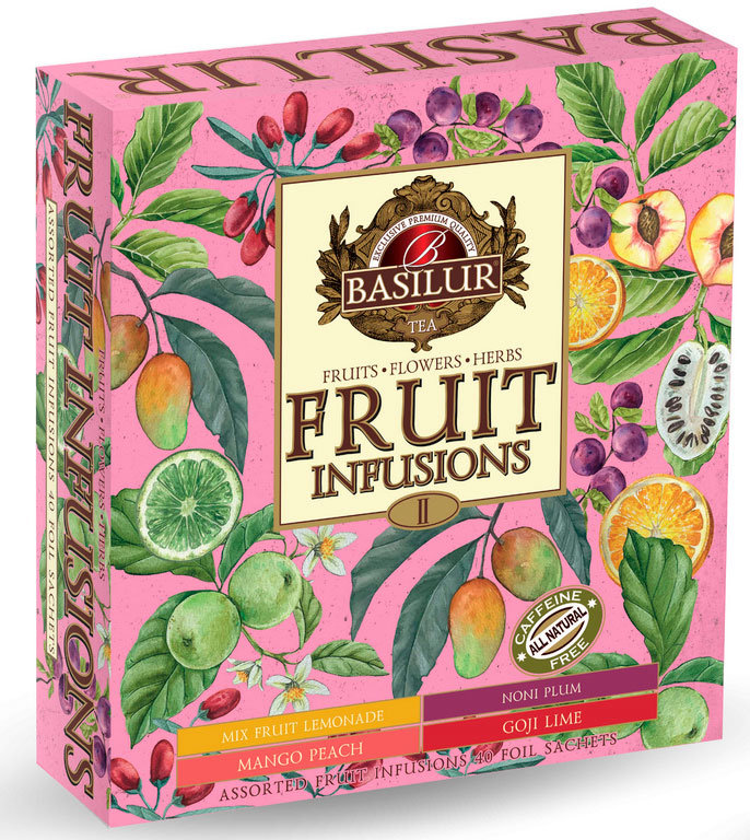 BASILUR Fruit Infusions Assorted Vol.II prebal 40 gastro vreciek