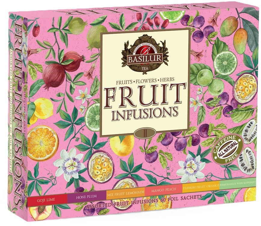 Basilur Fruit Infusions Assorted Vol. IIl 60× 2 g