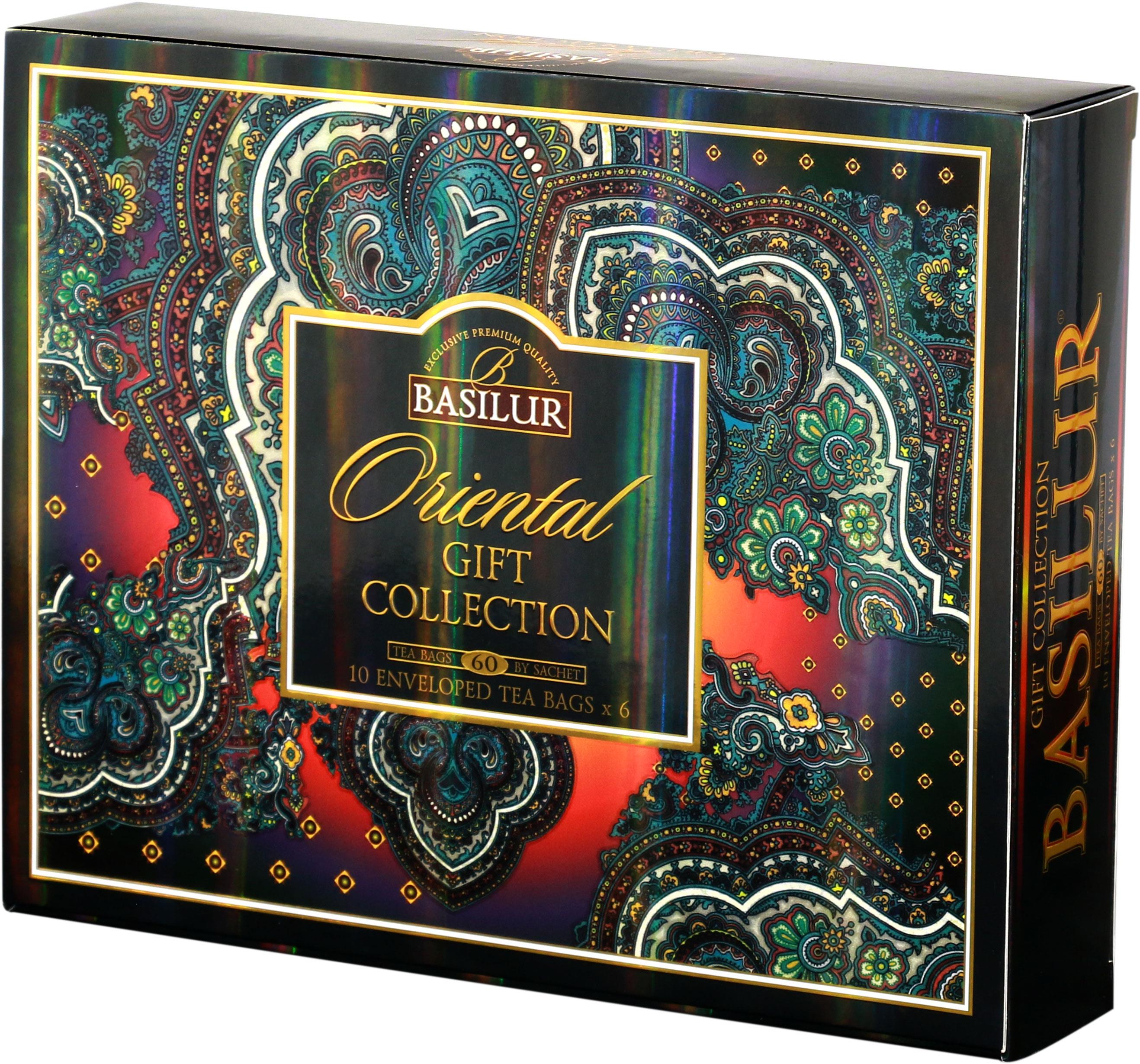 BASILUR Orient Assorted 60 vreciek, papierová kazeta