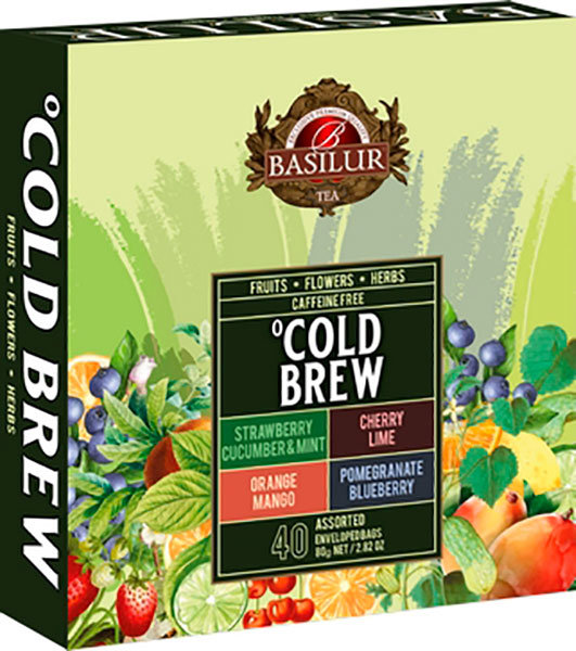 BASILUR Cold Brew Assorted prebal 40× 2 g