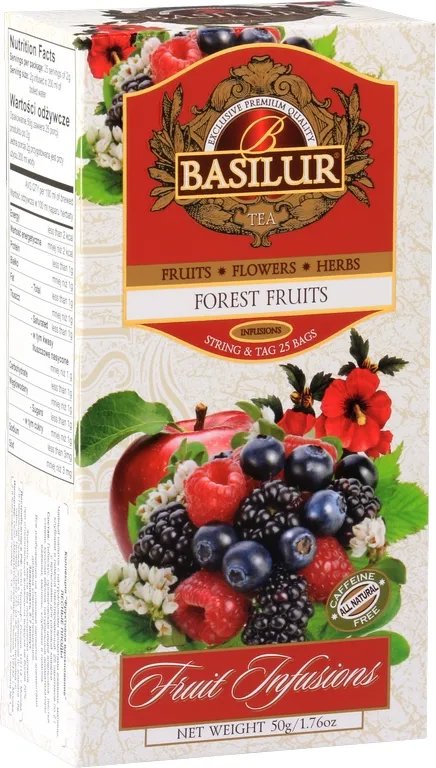 Basilur Tea Exports (Pvt) Ltd Fruit Forest Fruits 25× 2 g neprebal