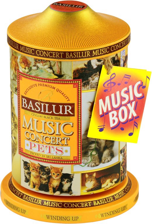 Basilur Music Concert Pets plech 100 g
