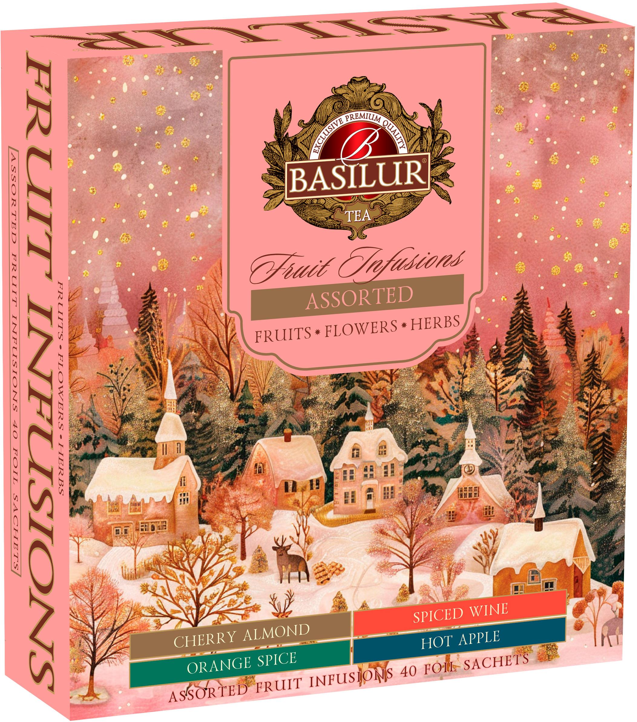 BASILUR Christmas Fruit Assorted 40× 1,8 g, prebal
