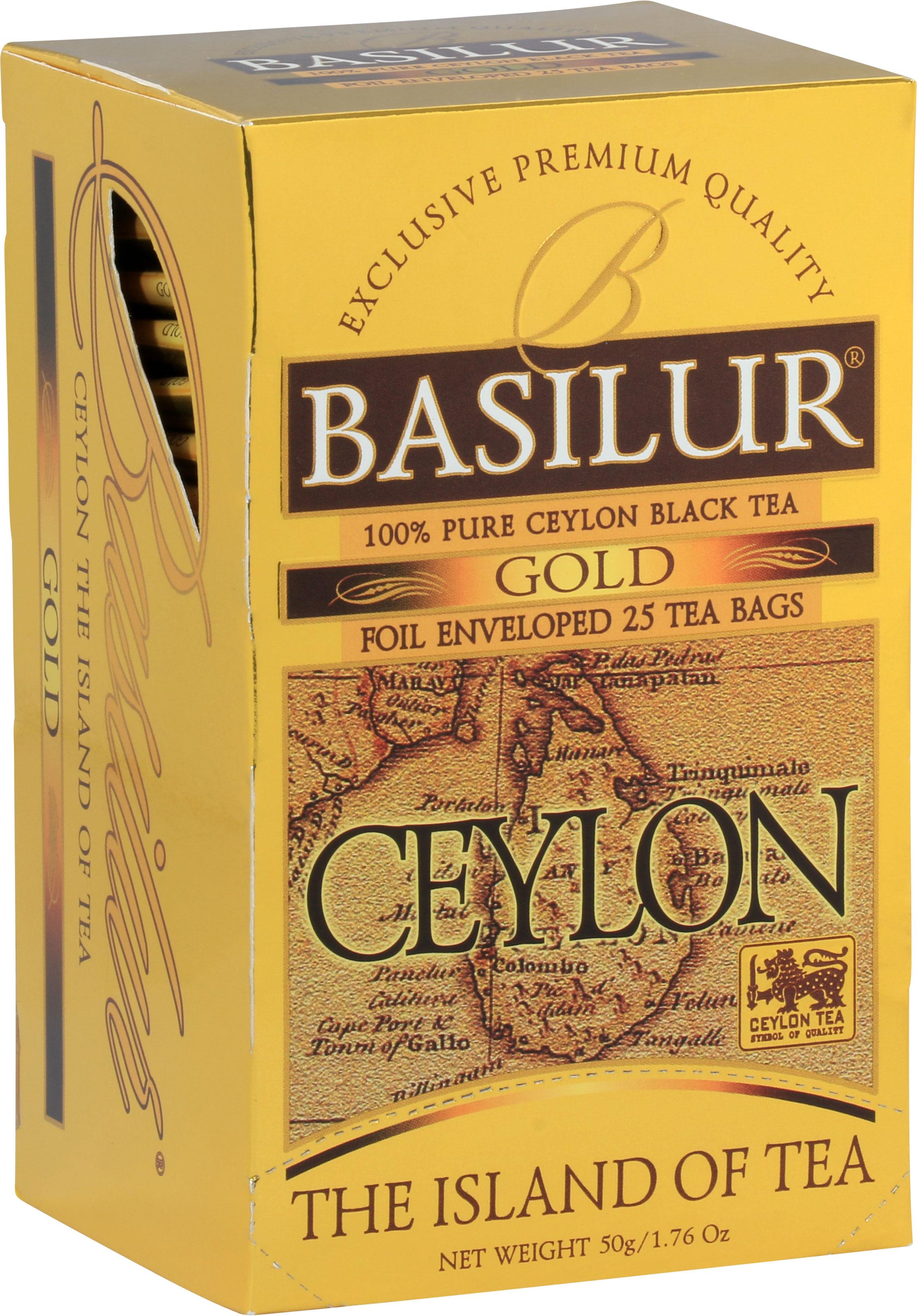 BASILUR Island of Tea Gold 25× 2 g, prebal