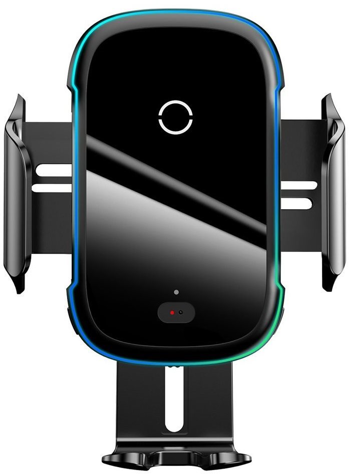 Baseus Light Electric Car Holder Wireless Charger 15 W Black