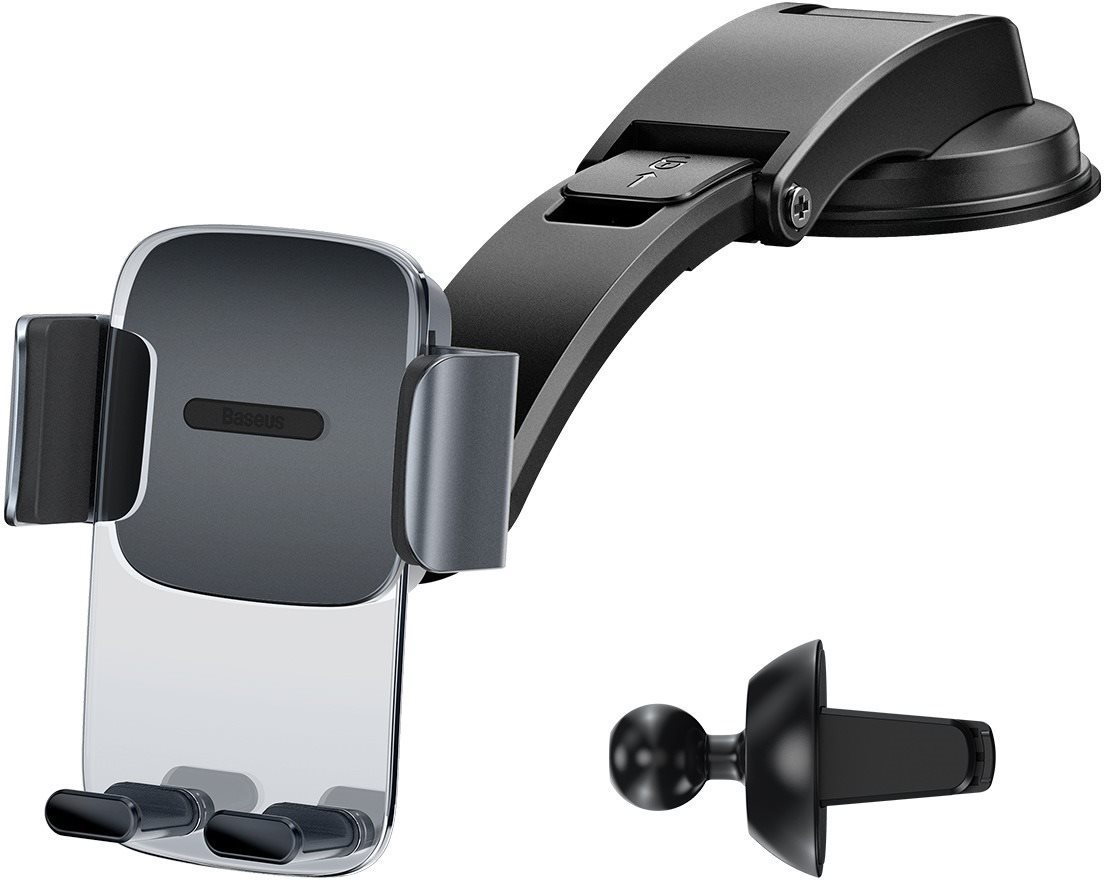 Baseus Easy Control Clamp Car Mount Holder Black