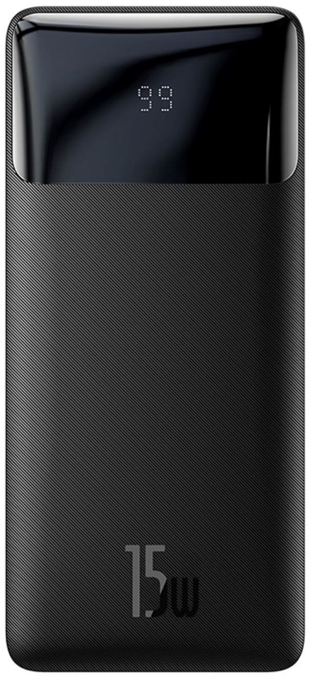 Baseus Bipow Digital Display 20 000 mAh 15 W Black Overseas Edition