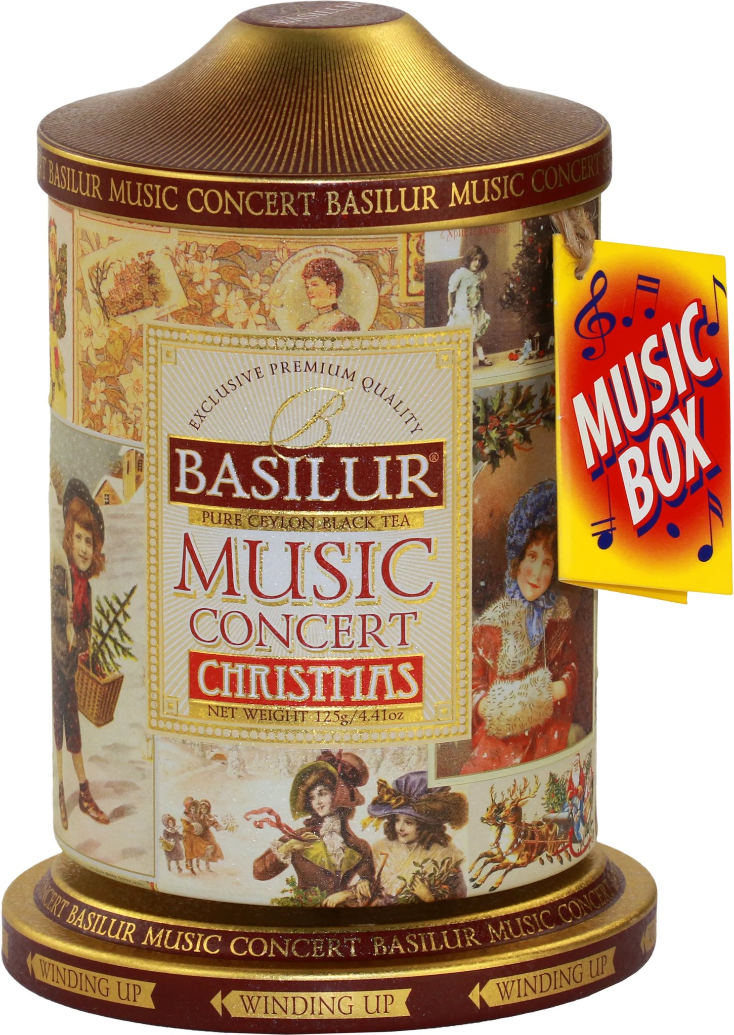 BASILUR Music Concert Christmas plech 100 g