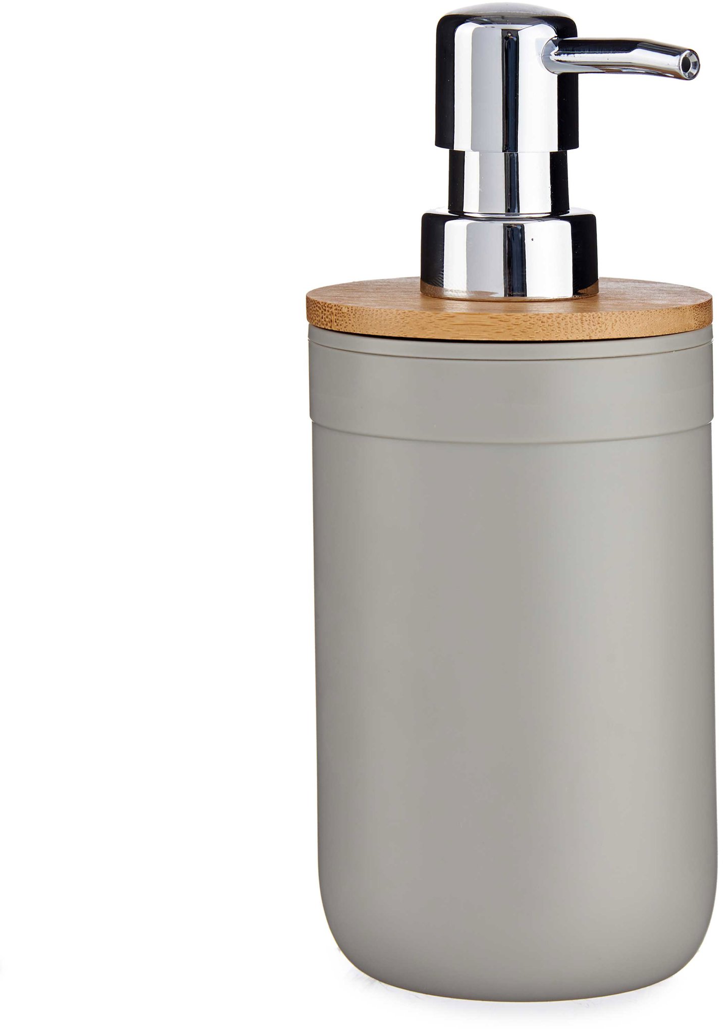 Berilo Clean s bambusovým víkem, šedý, 350 ml