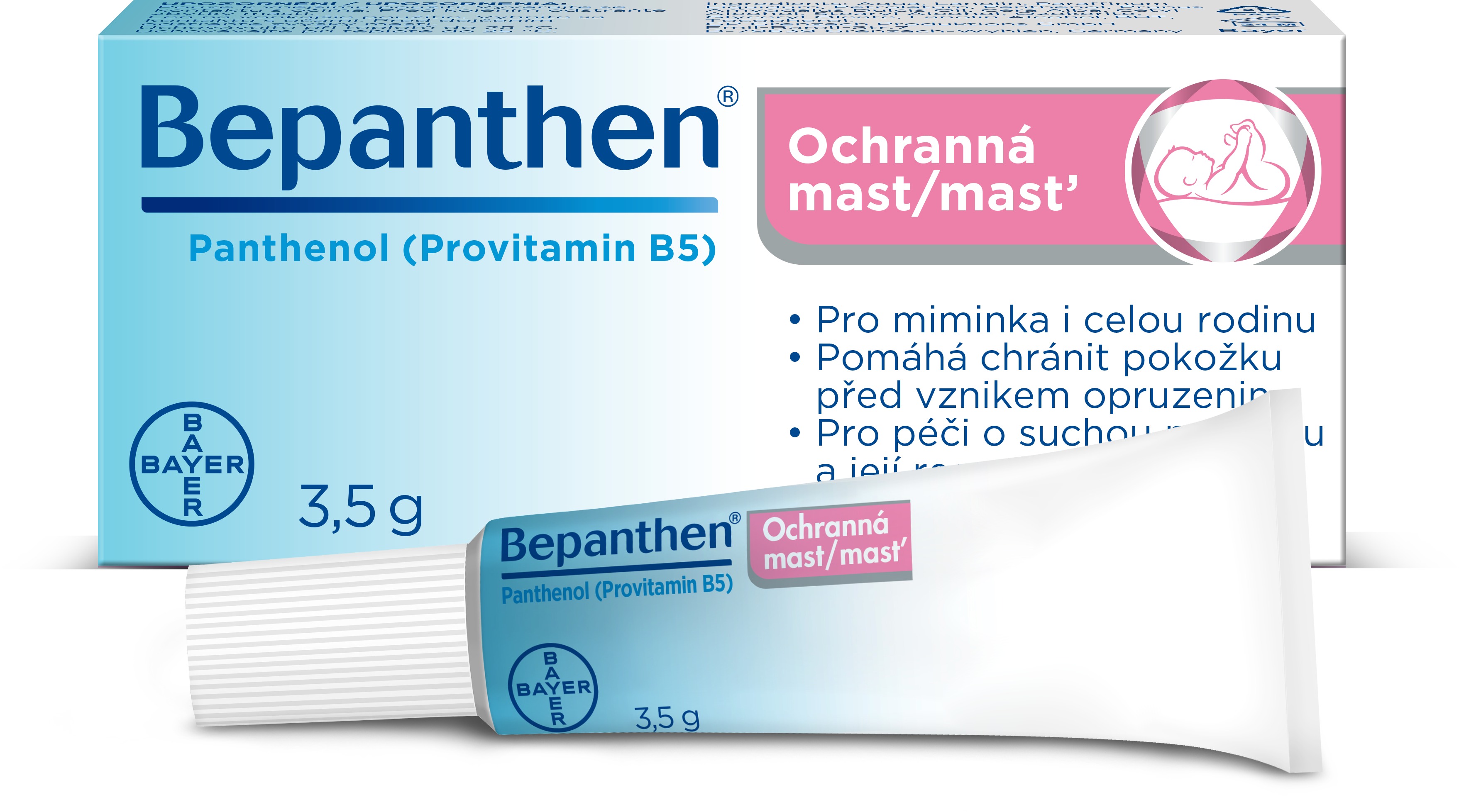 Bepanthen ochranná masť 3,5 g