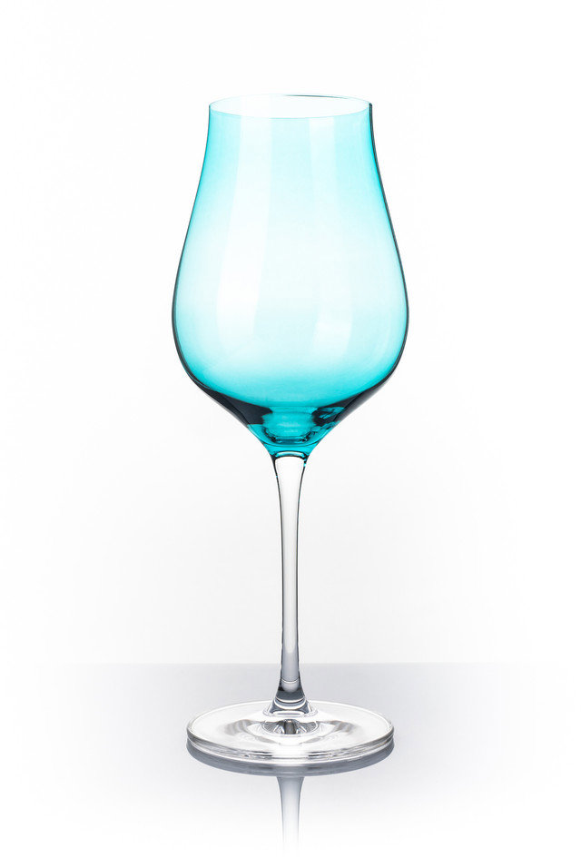 B.BOHEMIAN DION Sada pohárov na víno 500 ml Blue 2 ks