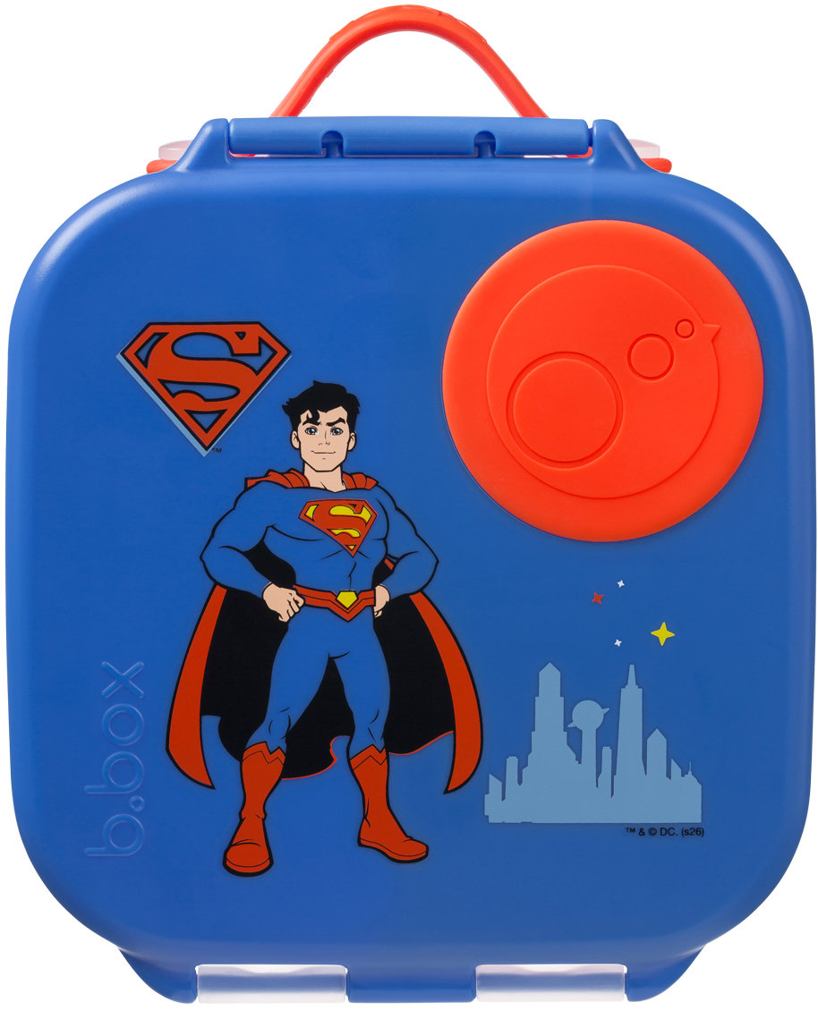 b. box – Desiatový box Superman stredný