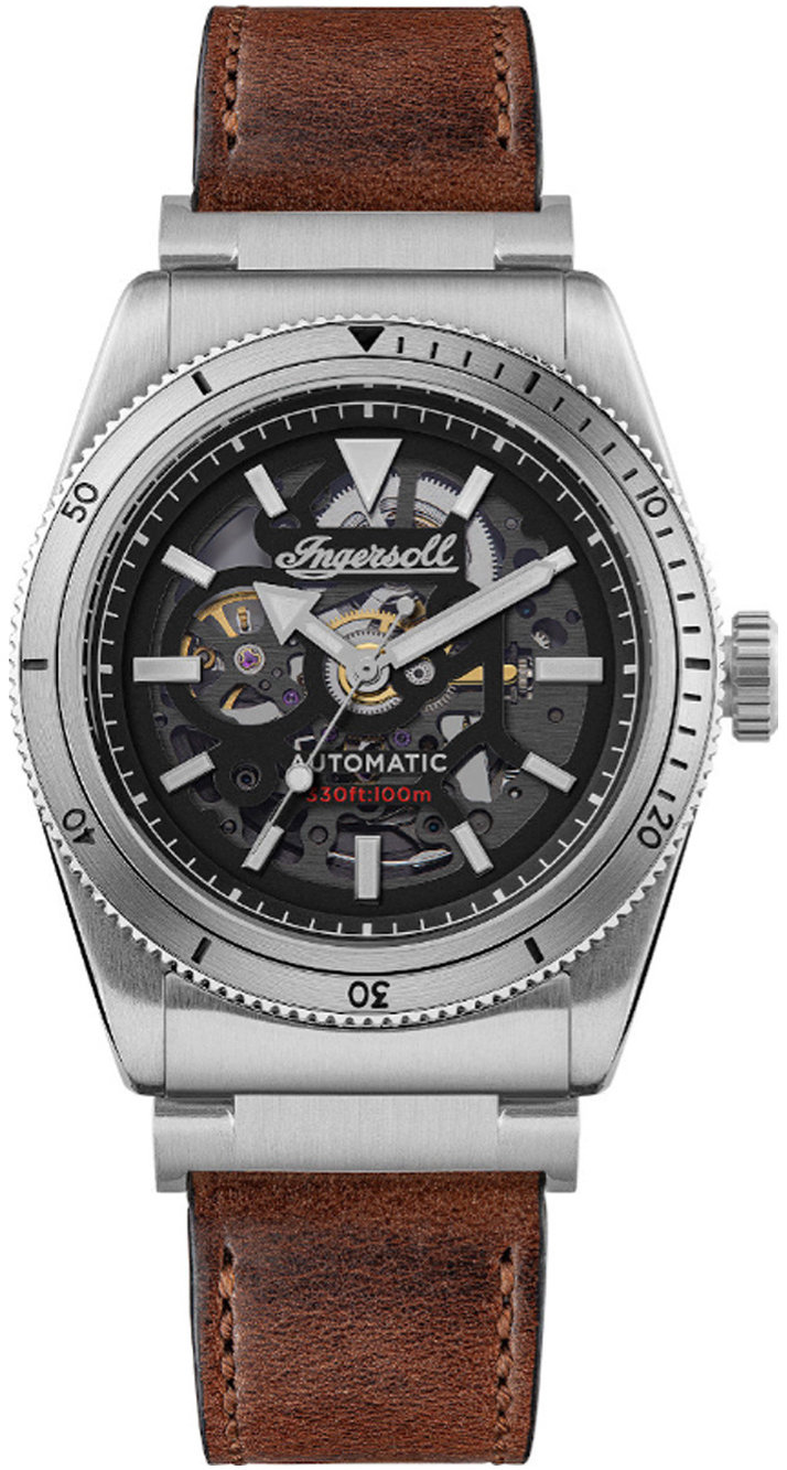 Ingersoll I13901 The Scovill Automatic Mens Watch 43 mm 10 ATM