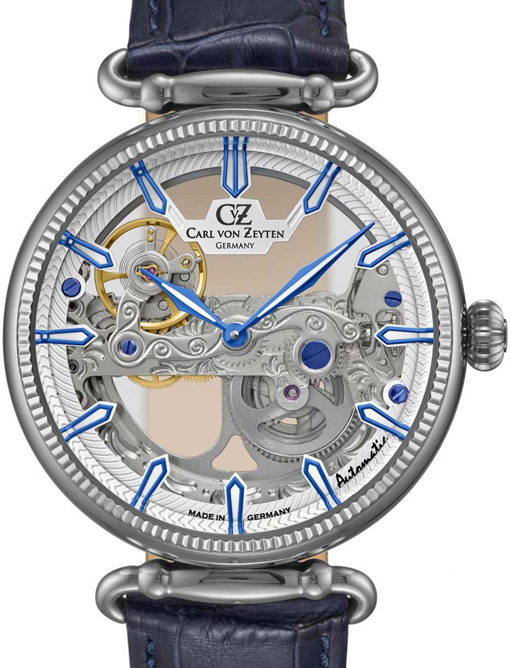 Carl von Zeyten CVZ0031WHS Elzach automatic 42 mm 5 ATM