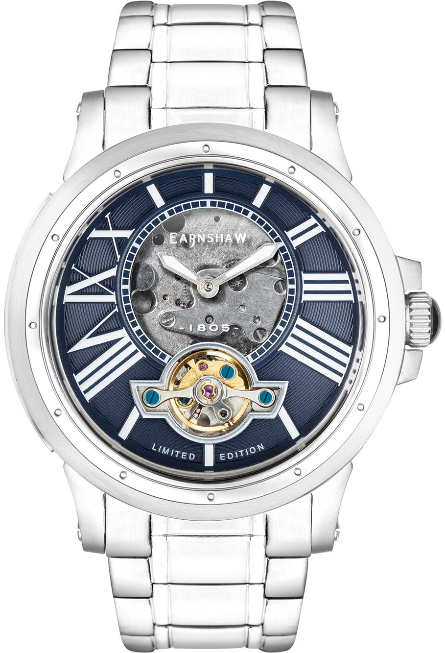 Thomas Earnshaw ES-8244-22 Bertha Open Heart Skeleton 42 mm
