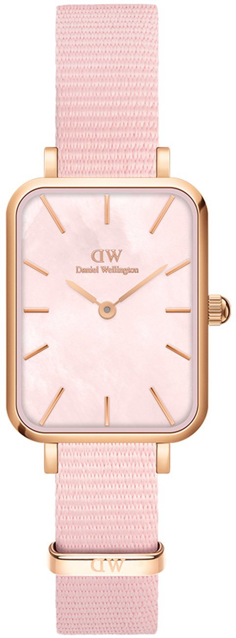 Daniel Wellington DW00100509 Ladies Watch Quadro Coral 26 mm 3 ATM