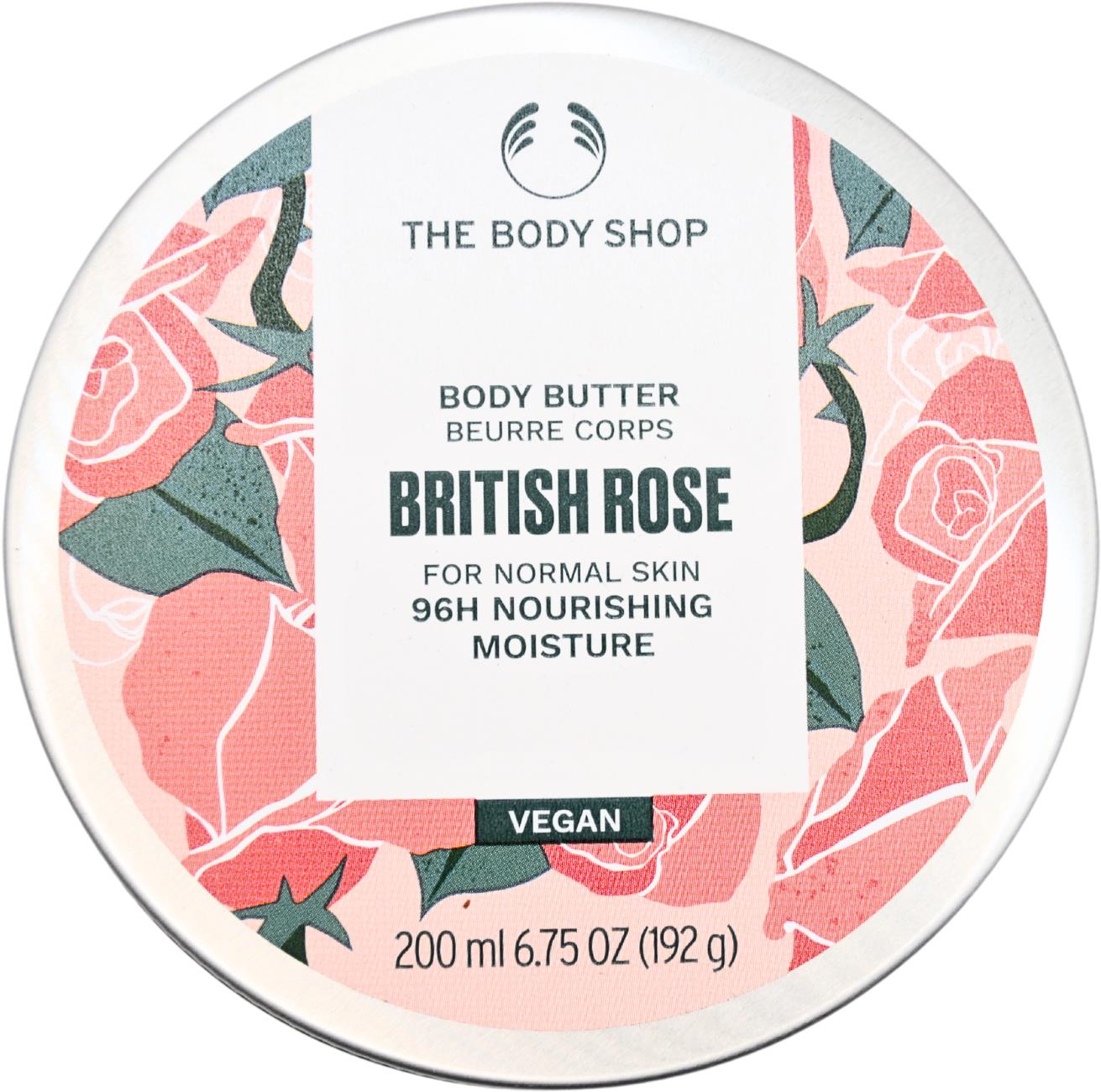 The Body Shop Telové maslo British rose 200 ml