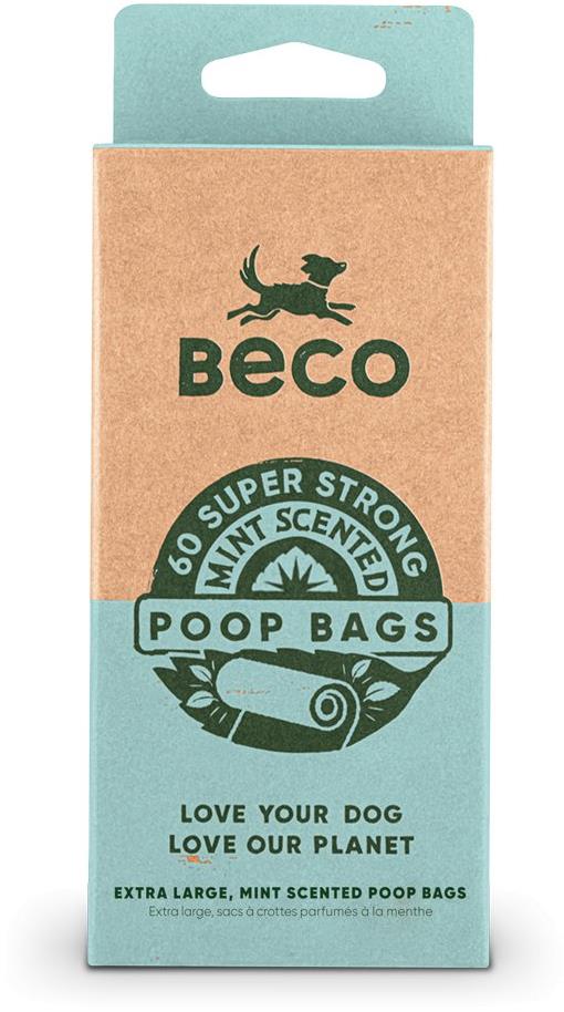 Beco Vrecká na exkrementy, pepermintová aróma, 60 ks
