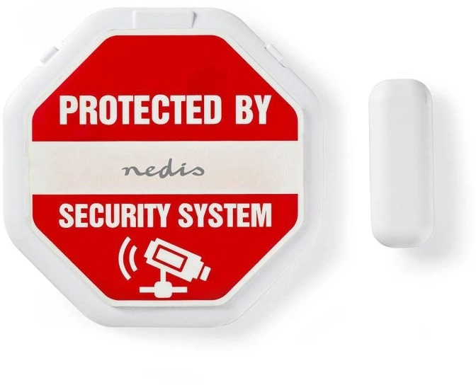 Nedis Dverný/okenný alarm s magnetickým snímačom ALRMD20WT