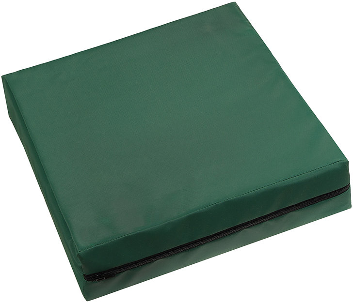 Bellatex Vankúš nepremokavý 30/037 40 × 40 × 10 tmavozelený