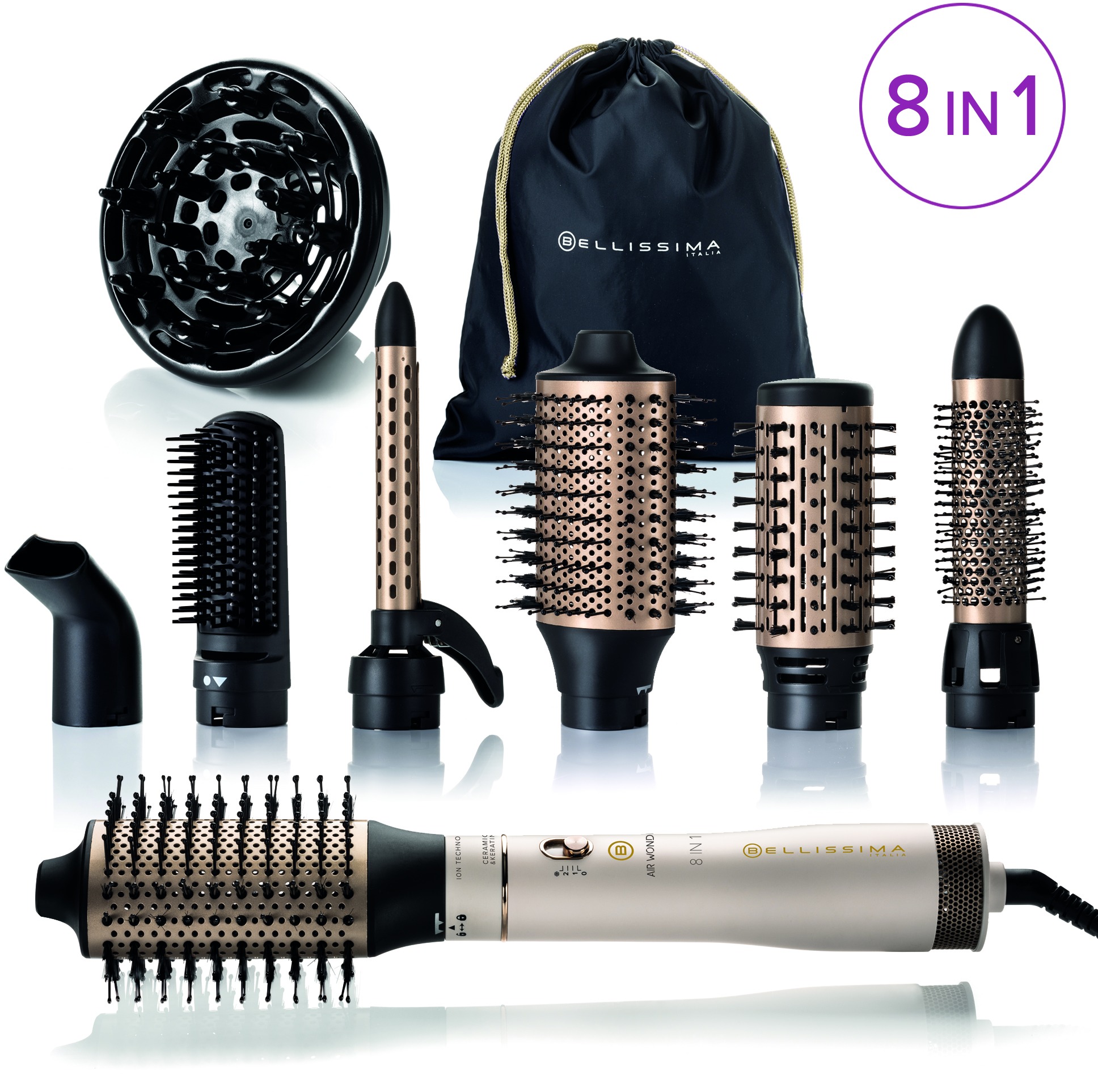 Bellissima 11847 AIR WONDER kulmofén 8 v 1