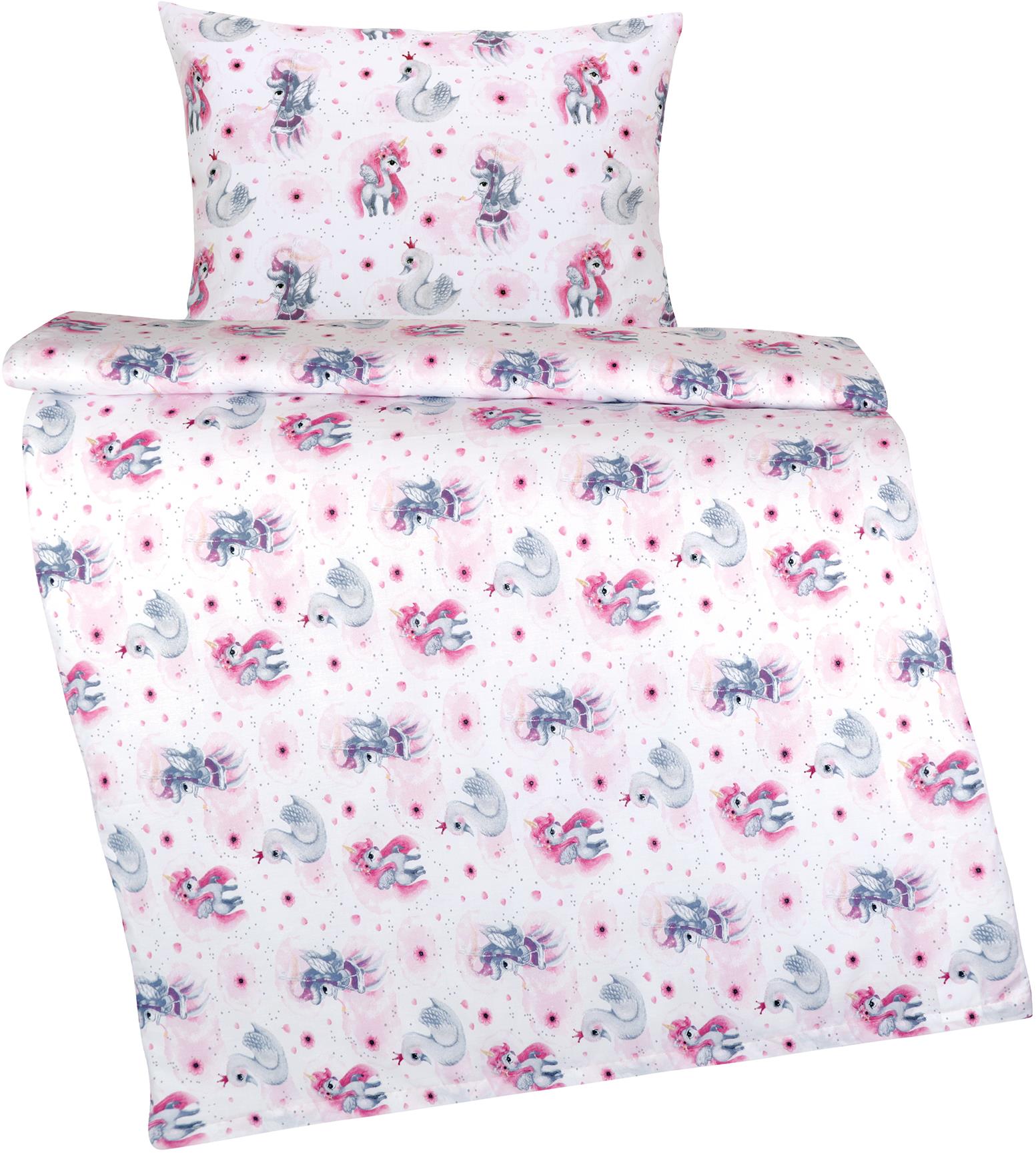 BELLATEX Obliečky detské BEÁTA 90/032 jednorožec 100 × 135,45 × 60 cm