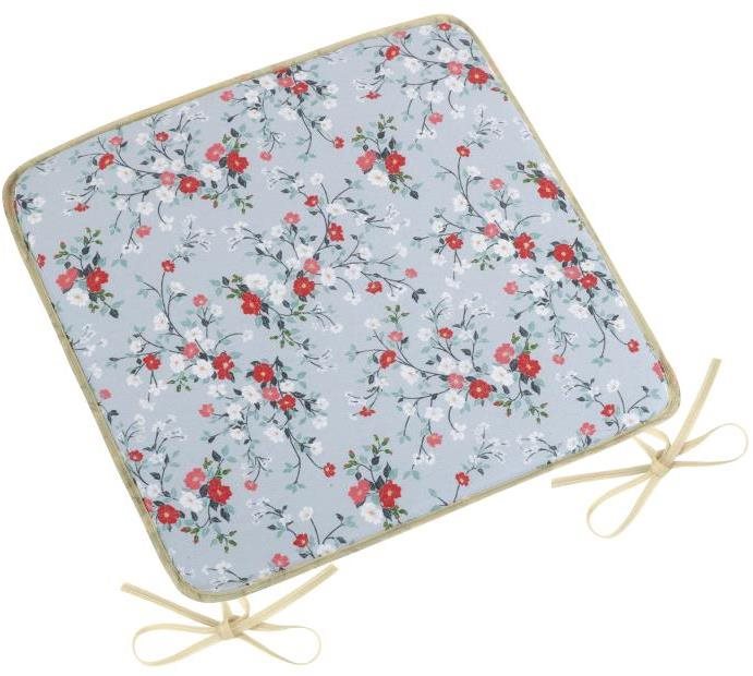 BELLATEX Sedák DITA 34/402 – hladký, 40 × 40, sivý kvet