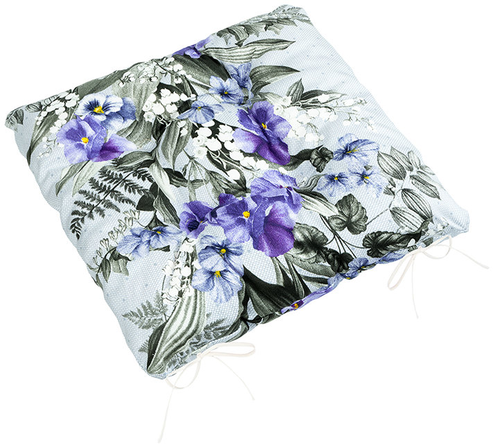 BELLATEX Sedák Gita 41/713 prešívaný 40 × 40 cm sirôtky