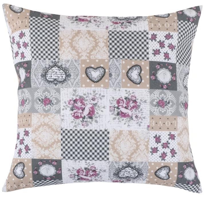 BELLATEX DITA Vankúš 45 × 45 cm 55/408 – patchwork love