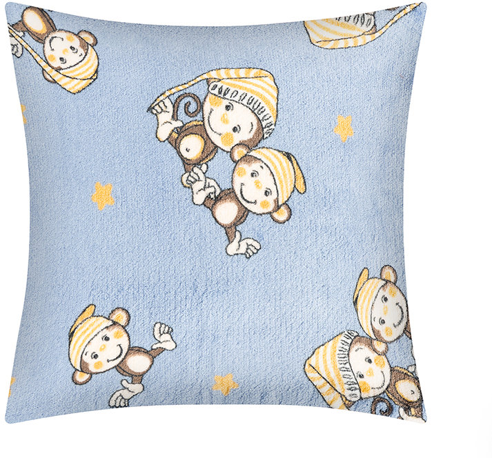 BELLATEX Ellík vankúšik 35 × 40 7023/111, opička modrá