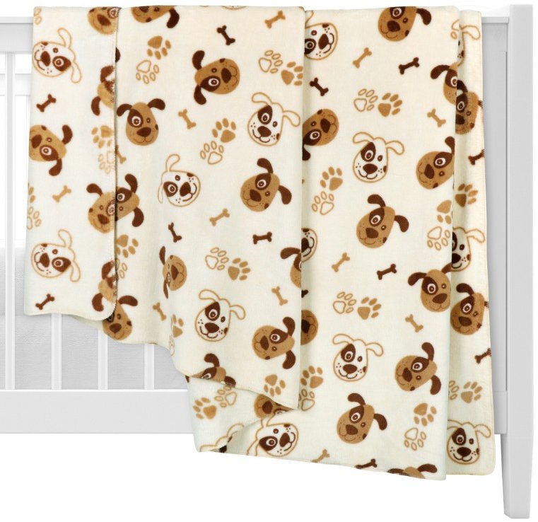 BELLATEX Ella 2513/038 100 × 150 cm, psík hnedý