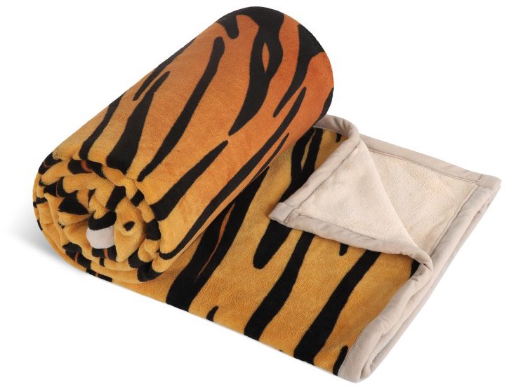 BELLATEX Korall Micro 150 × 200 cm 6118/333, tiger
