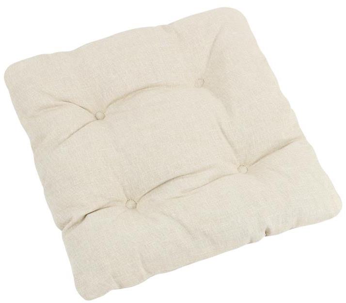 BELLATEX Sedák LADA 41/003 prešívaný 40 × 40 cm, smotanová Uni