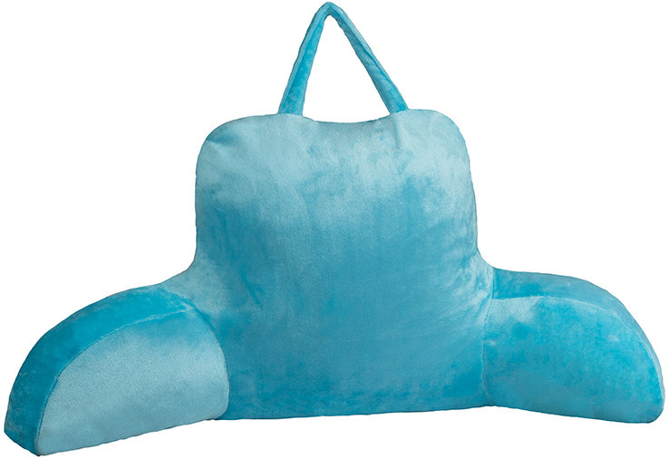 BELLATEX Polštář opěrka 2835/023 cca 100 × 50 cm, modrý