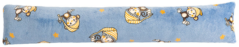 BELLATEX Lin tesniaci valec 15 × 85 cm 7595/111 opička modrá