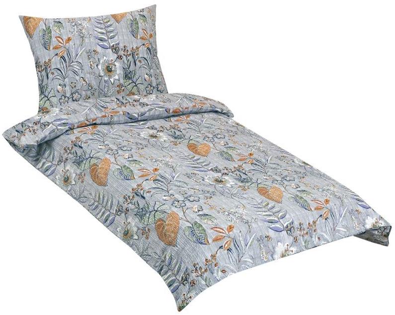 BELLATEX Obliečky krep 80/763 lístie fialové 140 × 200, 70 × 90