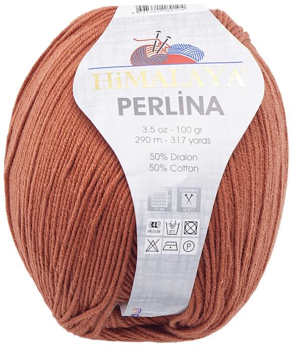 BELLATEX sro Priadza Perlina 100 g - 60133 tehlová