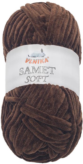 Vlnika Priadza Zamat Soft 100 g – 265 hnedá