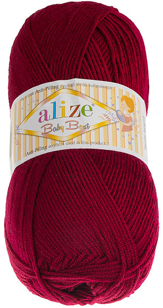 BELLATEX Baby Best 100 g - 390 bordová