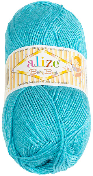 BELLATEX Baby Best 100 g - 287 tyrkysová