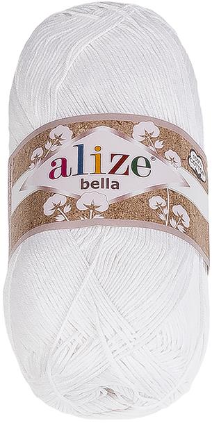 BELLATEX Priadza BELLA 100 g - 55 biela
