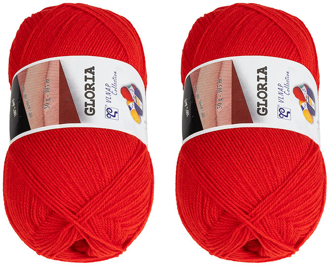 BELLATEX Gloria 50 g set 2 ks - 52180 červená