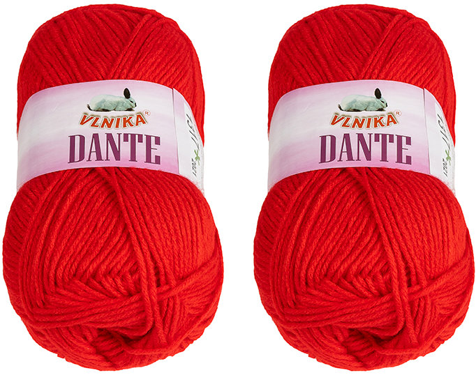 BELLATEX Dante 100 g set 2 ks - 1317 červená