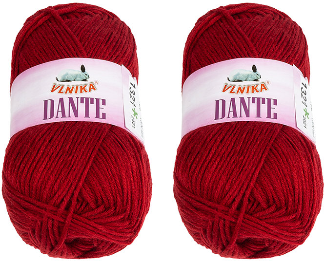 BELLATEX Dante 100 g set 2 ks - 1321 vínová