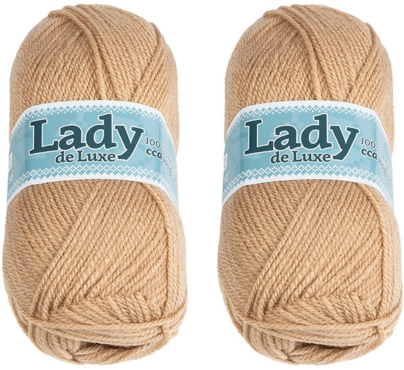 BELLATEX Lady NGM de luxe 100 g set 2 ks - 979 béžová