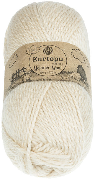 BELLATEX Priadza Melange Wool 100 g - 855 svetlo béžová