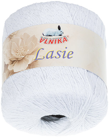 BELLATEX Priadza Lasia 50 g - 120 biela