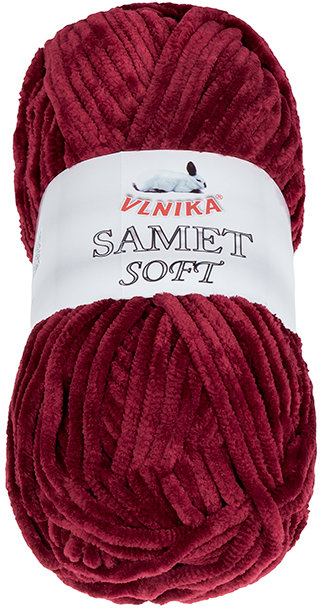 BELLATEX Priadza Zamat Soft 100 g - 222 tmavo bordo