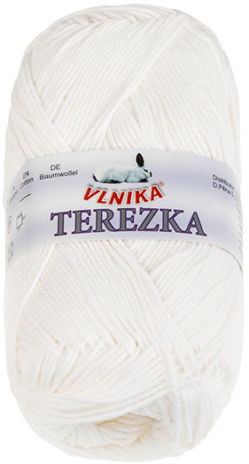 BELLATEX Priadza Terezka 50 g - 101 biela